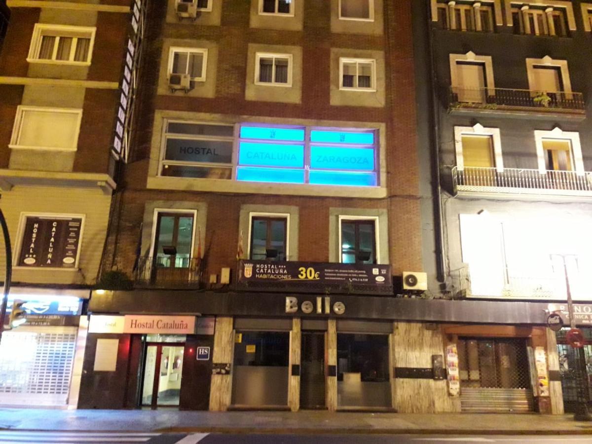 Hostal Cataluna Saragossa Exterior foto